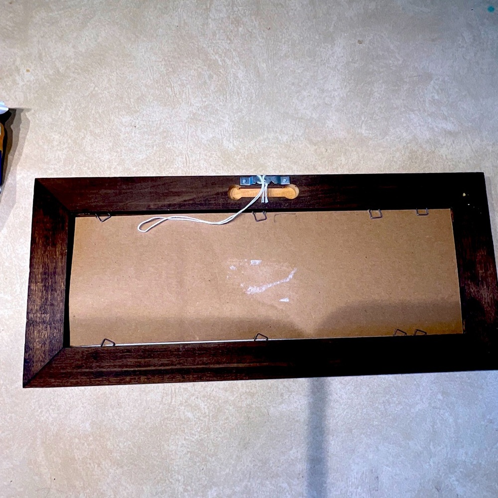 Leaded stained slag glass window PILOT sign. Vintage rare one of a kind